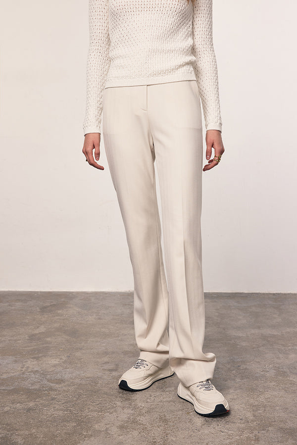 MADEINAM slim fit suit pant.  Freya suit pants. white slim fit pants. size: xs,s,m,l