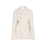 The Freya Blazer in Cream White