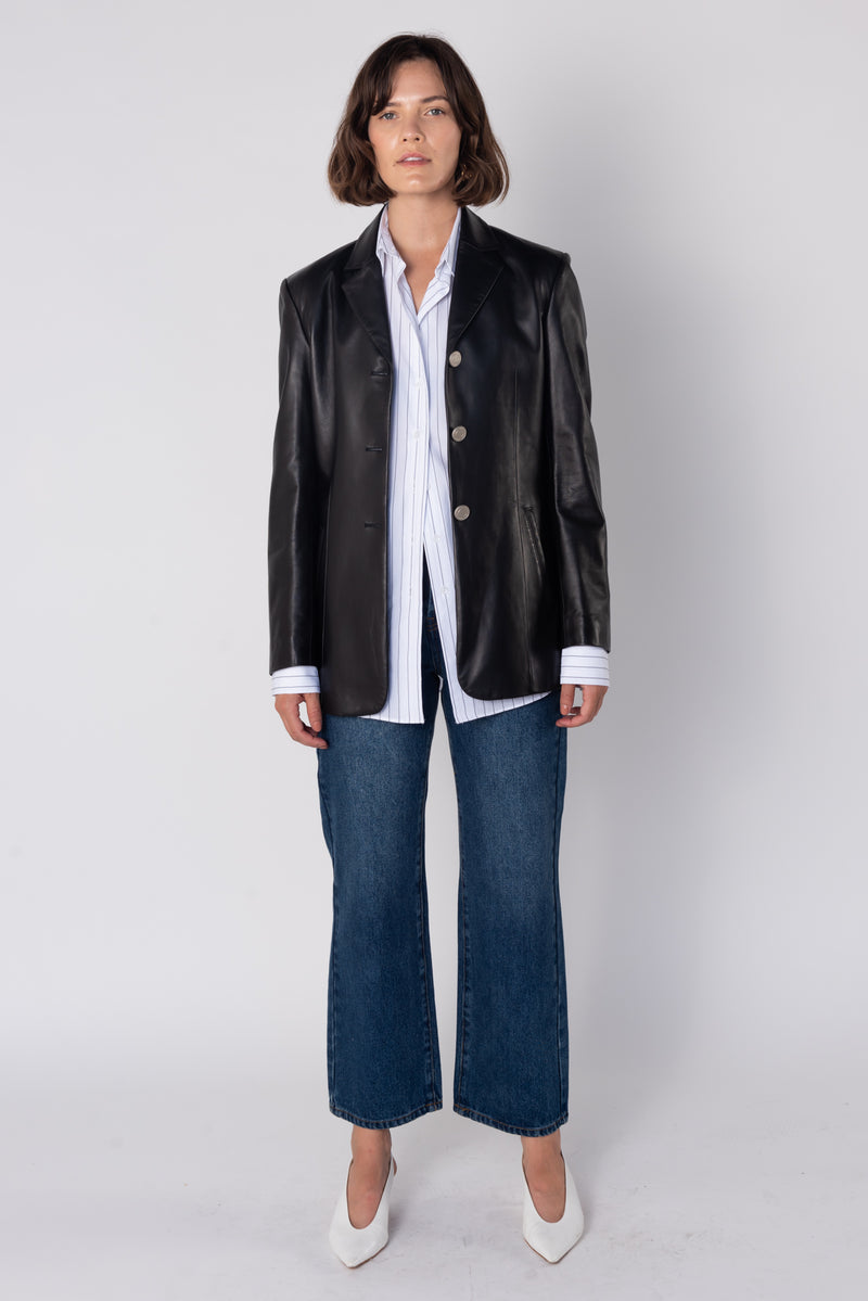 Nicole Slim Leather Jacket