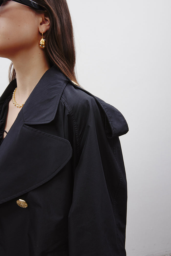 30% Off Lindy Vintage Inspired Trench Coat - MADEINAM